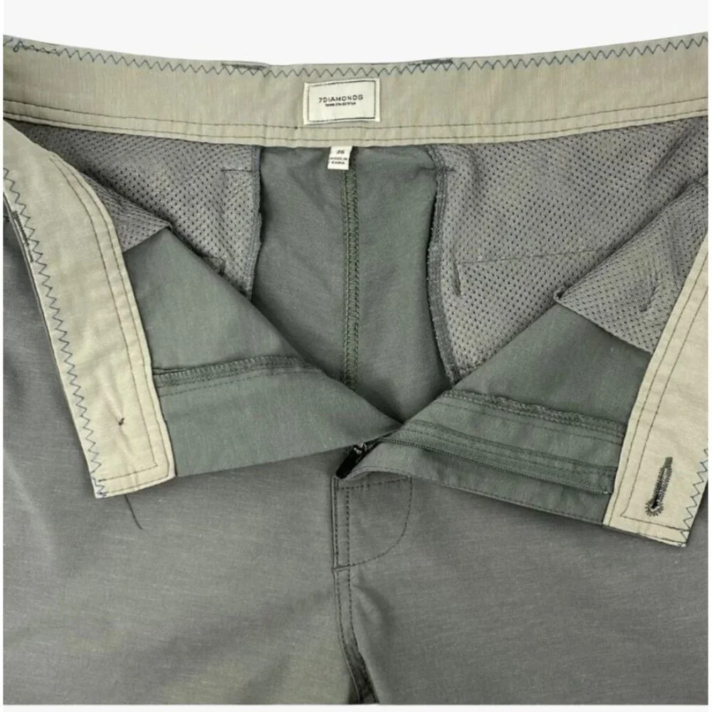 7Diamonds Mens Momentum Hybrid Preppy Casual Shorts Size 36‎ Dadcore Normcore